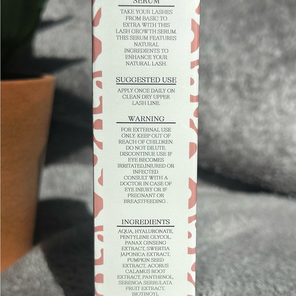 Brand new and sealed- Luxe Leigh Lash Growth Serum - Picture 3 of 5